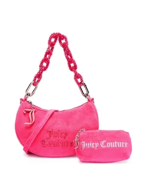 Juicy Couture Hobo + saszetka Blossom Rhinestone