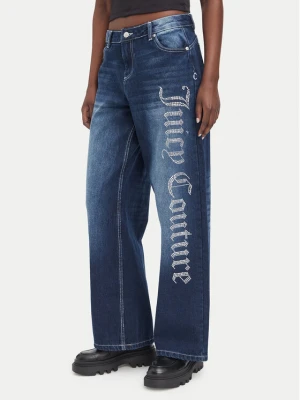 Juicy Couture Jeansy JCDJE225952 Niebieski Wide Leg