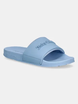 Juicy Couture klapki BREANNA damskie kolor niebieski JCAY121047