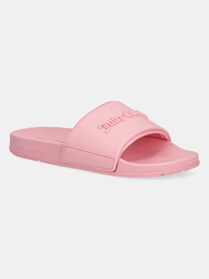 Juicy Couture klapki BREANNA damskie kolor różowy JCAY121047