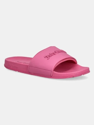 Juicy Couture klapki BREANNA damskie kolor różowy JCAY121047