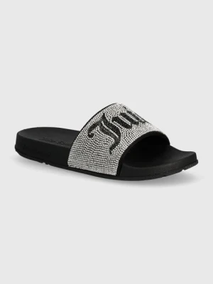 Juicy Couture klapki DONNA DIAMANTE damskie kolor czarny JCFYL222054