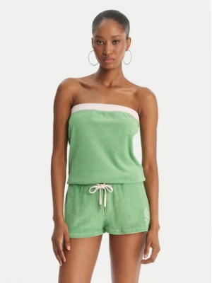 Juicy Couture Kombinezon Applique Terry JCWFP126316 Zielony Regular Fit