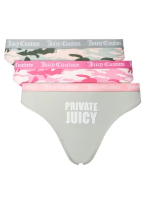 Juicy Couture Komplet stringów JCTTH225957 Kolorowy