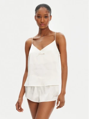 Juicy Couture Koszulka piżamowa JCLCT125511 Écru Regular Fit Kremowy