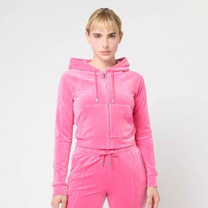 Juicy Couture Madison Hoodie kobiety Bluzy różowy rozmiar Odzież
