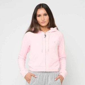 Juicy Couture Madison Hoodie kobiety Bluzy różowy rozmiar Odzież