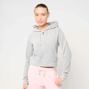 Juicy Couture Madison Hoodie kobiety Bluzy szary rozmiar Odzież
