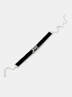 Juicy Couture naszyjnik AMELIA VELOUR CHOKER JCJCN124002