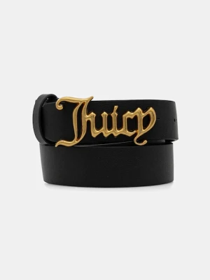 Juicy Couture pasek skórzany JC damski kolor czarny WIJJ98539WL7