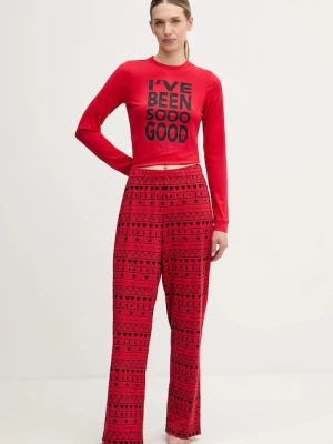 Juicy Couture piżama damska kolor czerwony JCYPJ126851