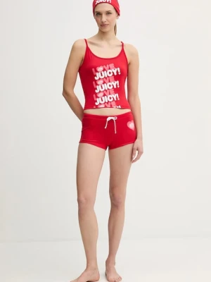 Juicy Couture piżama damska kolor czerwony JCYPT126852