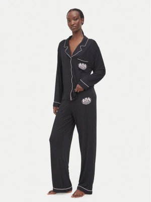 Juicy Couture Piżama JCYPJ126856 Czarny Relaxed Fit