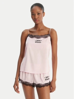 Juicy Couture Piżama JCYPJ126862 Różowy Slim Fit