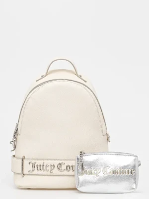 Juicy Couture plecak Jasmine damski kolor beżowy mały z aplikacją BIJJM3061WVP000