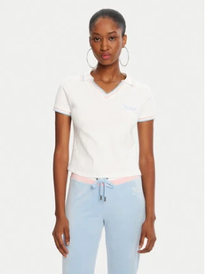 Zdjęcie produktu Juicy Couture Polo JCWCT225355 Biały Regular Fit