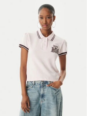 Juicy Couture Polo Juicy Puff JCGCT126015 Różowy Slim Fit