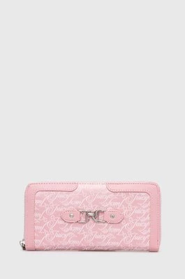 Juicy Couture portfel damski kolor różowy WEJQN5492WZC