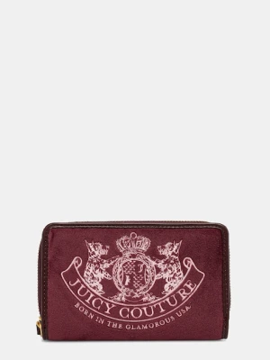 Juicy Couture portfel Twig Narrative damski kolor bordowy WIJTG8991WZC