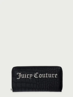 Juicy Couture portfel z imitacji skóry JASMINE czarny