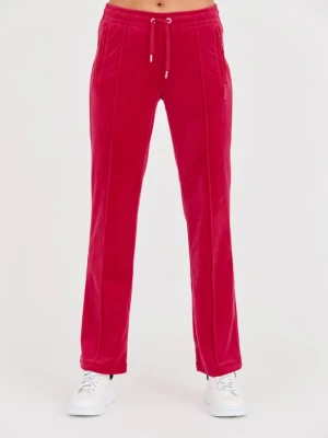 JUICY COUTURE Różowe damskie spodnie dresowe Tina Track Pants, Rozmiar XS