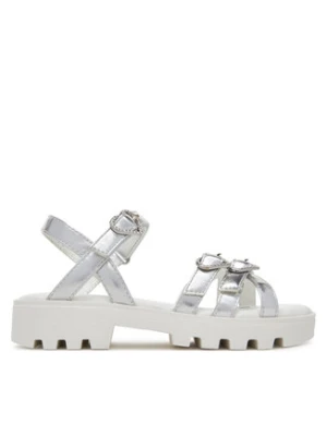 Juicy Couture Sandały CS6278-06 Srebrny