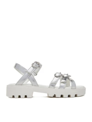 Juicy Couture Sandały CS6278-06 Srebrny