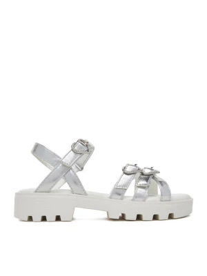 Juicy Couture Sandały CS6278-06 Srebrny