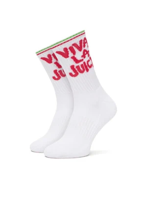 Zdjęcie produktu Juicy Couture Skarpety wysokie damskie Viva JCAXS125718 Biały