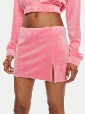 Juicy Couture Spódnica mini Maxy JCWGS24307 Różowy Slim Fit