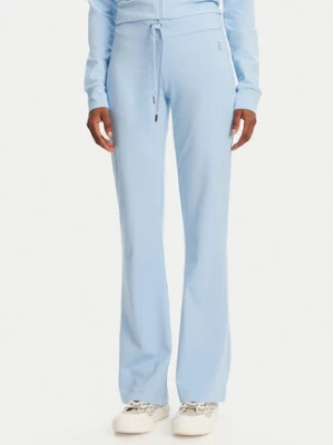 Juicy Couture Spodnie dresowe Apollo JCWBJ125311 Błękitny Flared Leg