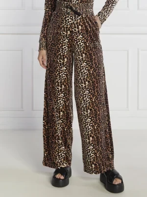 Juicy Couture Spodnie dresowe BEXLEY LEOPARD | Palazzo