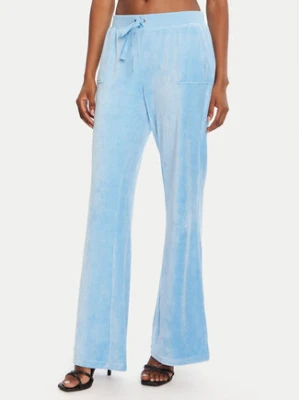Juicy Couture Spodnie dresowe Caisa JCSEBJ008 Niebieski Slim Fit