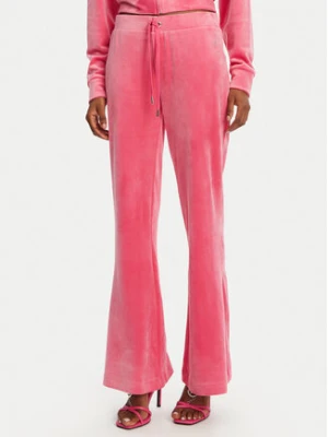Juicy Couture Spodnie dresowe Christine JCWBJ125304 Różowy Flared Leg