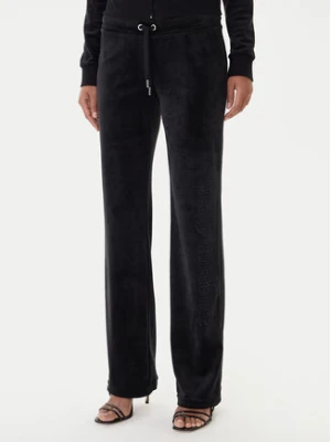 Juicy Couture Spodnie dresowe Christine JCWBJ225311 Czarny Flared Leg