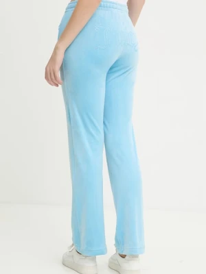 Juicy Couture spodnie dresowe damskie welurowe TINA COL OUT TR