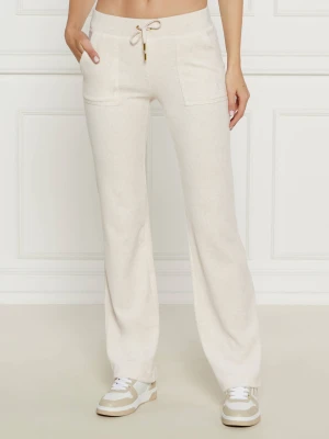 Juicy Couture Spodnie dresowe Del Ray Classic | Regular Fit beżowy