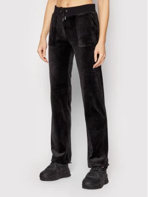 Juicy Couture Spodnie dresowe Del Ray JCAP180 Czarny Regular Fit
