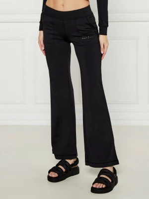 Juicy Couture Spodnie dresowe FARAH | flare fit | low rise czarny