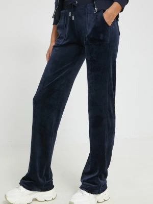 Juicy Couture spodnie dresowe granatowy