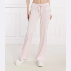 Juicy Couture Spodnie dresowe HERITAGE DOG CREST KAISA | flare fit