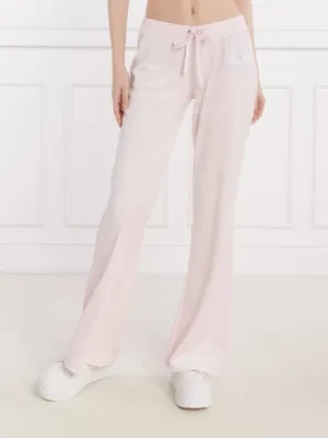 Juicy Couture Spodnie dresowe HERITAGE DOG CREST KAISA | flare fit