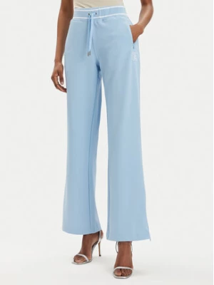 Juicy Couture Spodnie dresowe Kurt JCSBJ224418 Błękitny Regular Fit