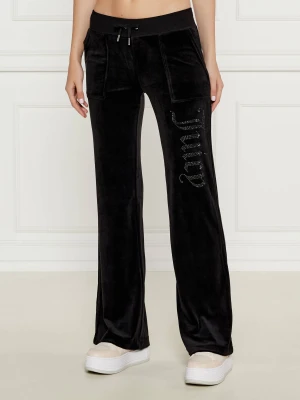 Juicy Couture Spodnie dresowe LAYLA | Regular Fit czarny