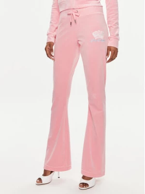 Juicy Couture Spodnie dresowe Lisa JCWBJ23330 Różowy Regular Fit