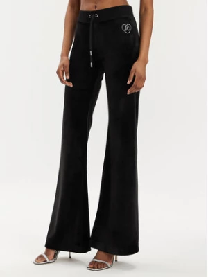Juicy Couture Spodnie dresowe Rodeo Layla JCBBJ223823 Czarny Regular Fit