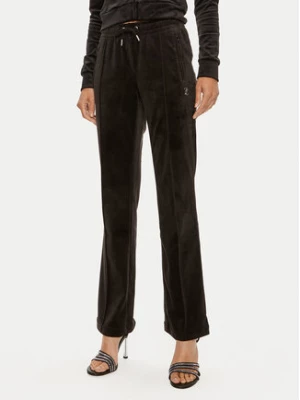 Juicy Couture Spodnie dresowe Tina JCAPW045 Czarny Regular Fit