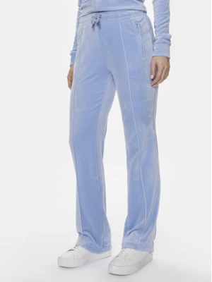 Juicy Couture Spodnie dresowe Tina JCAPW045 Fioletowy Regular Fit
