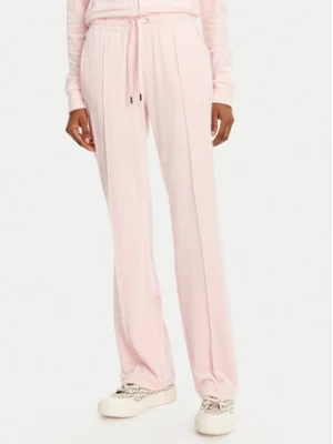 Juicy Couture Spodnie dresowe Tina JCAPW045 Różowy Regular Fit