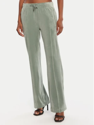 Juicy Couture Spodnie dresowe Tina JCAPW045 Zielony Regular Fit